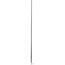 Scout 8' Black VHF Antenna 6dB Heavy Stainless Steel Ferrule with 6M RG-8x Includes PL-259 Heavy Duty Offshore Antenna KS-43