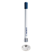 Scout 9" Stubby White VHF Antenna with Quick Mount Includes 5M RG-58, Mount & Integrated Connector KS-10