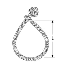 Ronstan Soft Shackle - Size S - 4mm x 65mm with Robline Line