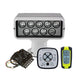 ACR RCL-100 LED White Searchlight with URP-103 Wired Point Pad, URC-104 Master Controller & URH-103 Wireless Handheld Remote