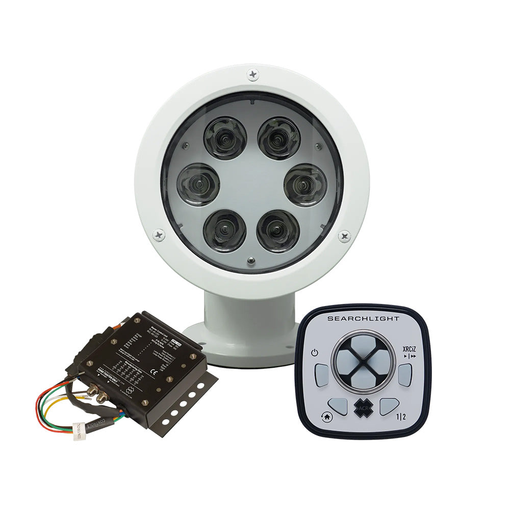 ACR RCL-50 LED White Searchlight with URP-103 Wired Point Pad & URC-104 Master Controller