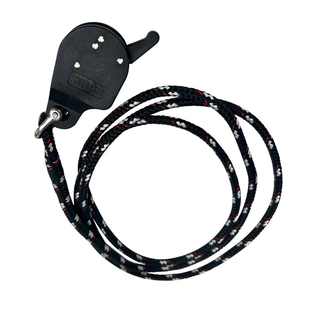 Rupp Single Halyard Line Lock with Rope & Shackle