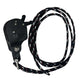 Rupp Double Halyard Line Lock with Rope & Shackle