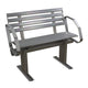 Springfield Aluminum Dock Bench with Arms
