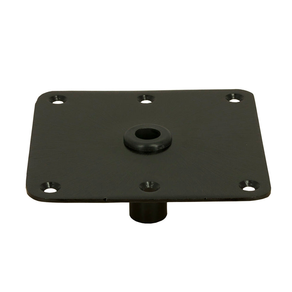 Springfield KingPin™ Standard Square Steel Base with Stain E-Coat - 7"x7"