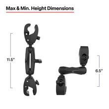 RAM Mount RAM® Trolling Motor Stabilizer with Tough-Claw™ 1” - 1.6” Clamp Bases