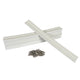 Caliber Marine Slides 1.5"x15" White *10-Pack