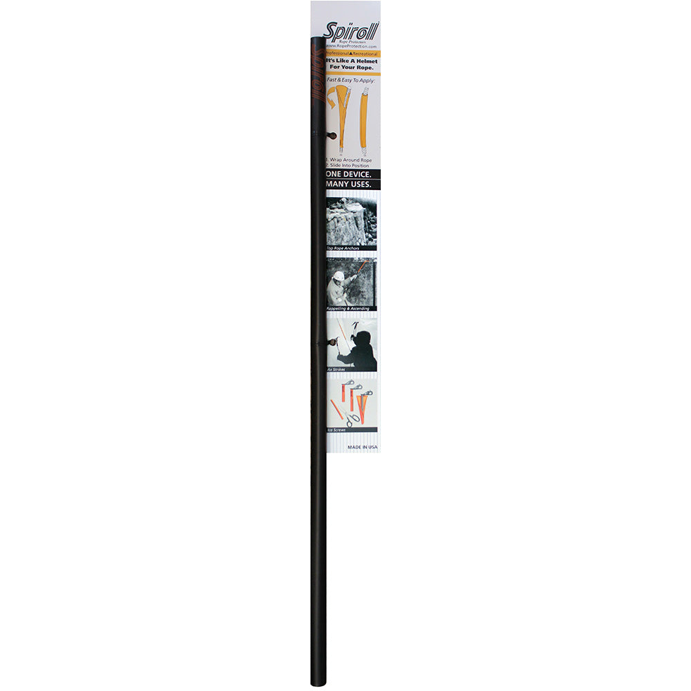 Spiroll Rope Protector Black for Lines 1/2" & Greater