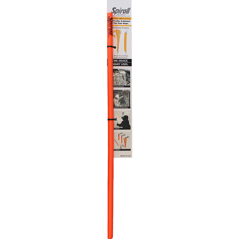 Spiroll Rope Protector Orange for Lines 1/2" & Greater