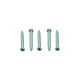 AP Products 012PSQ5008X114 Pan Head Square Recess Screw, 8 x 1-1/4, Zinc, 500/pk
