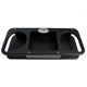 Deep Blue Marine Double Cup Holder with Suction Cups - Black