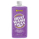 Star brite Boat Wash & Wax - Heavy Duty Concentrate - Blueberry Scent - 16 oz