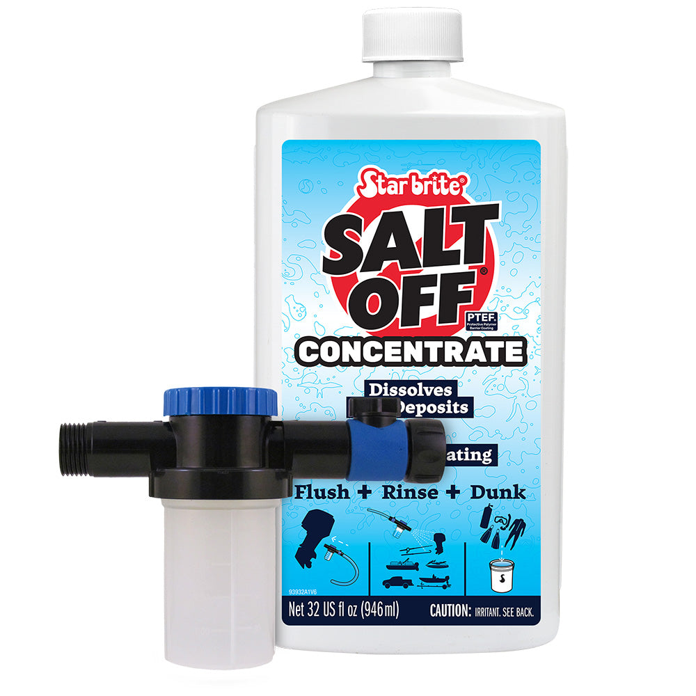 Star brite Salt Off Concentrate Kit with Applicator - 32 oz