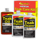 Star brite Premium Teak Care Kit - Step 1, Step 2, & Step 3 - 32 oz