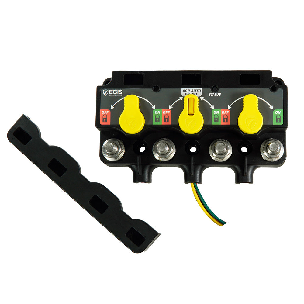 Egis XD Series Triple Flex 2 Relay/VSR/Relay with Knobs - 12 P DT