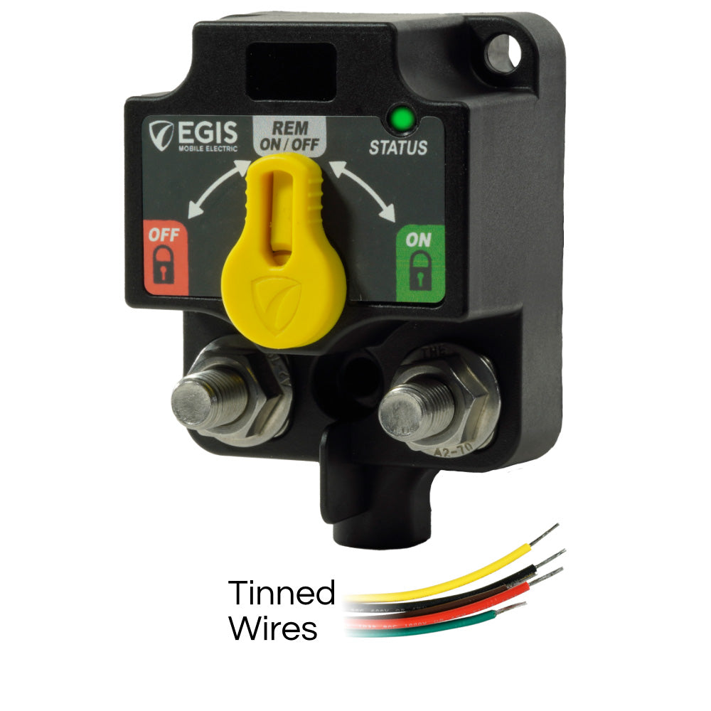 Egis XD Flex 2 Single - Relay with Knob - Tinned Wires