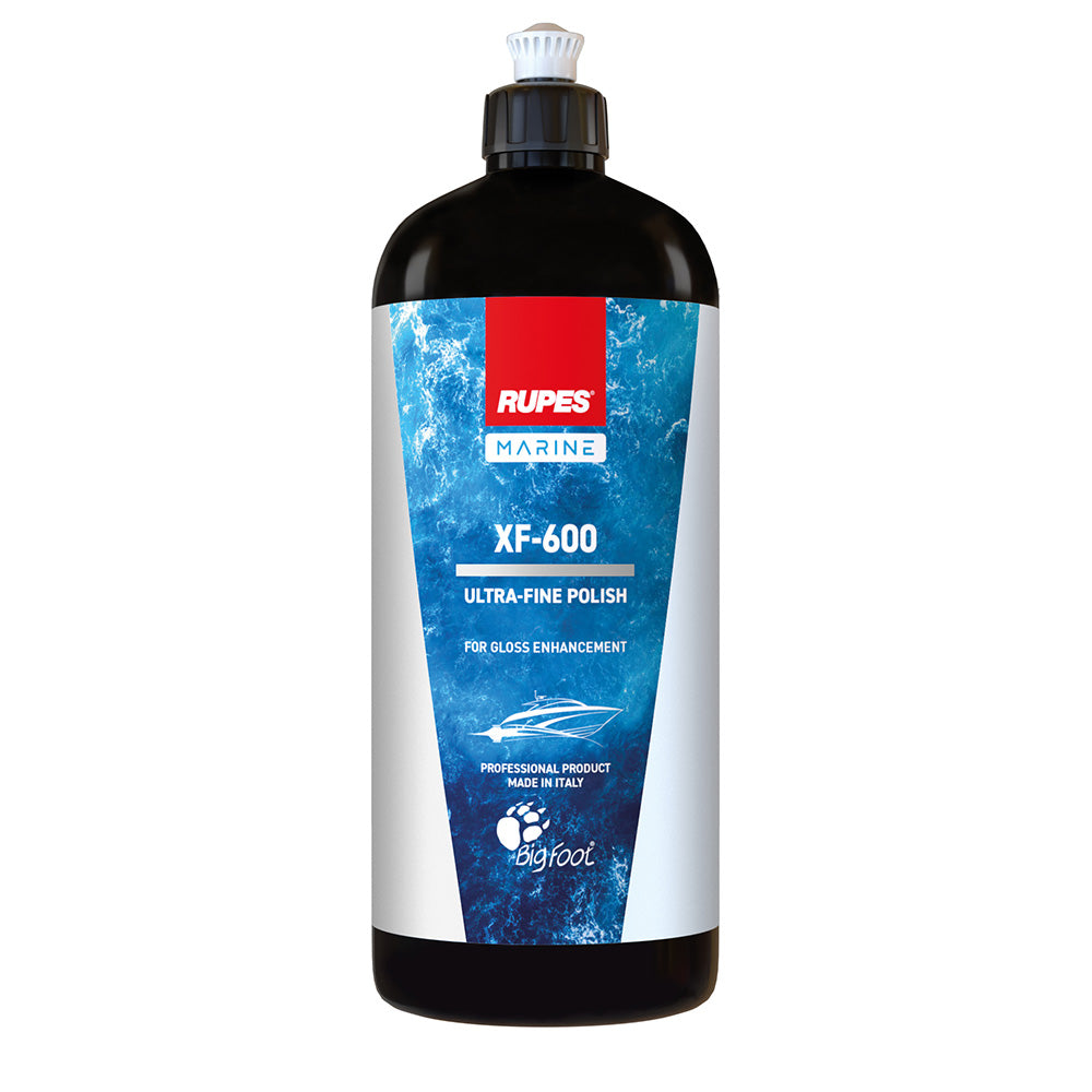 RUPES Marine XF-600 Ultra Fine Polish 1000ML/33.8oz for Gloss Enhancement