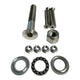 Sea Swivel Replacement Mount Hardware Kit with 5" Main Bolt, Nut, Bearing, & 4-Bolt Package of Mounting Hardware
