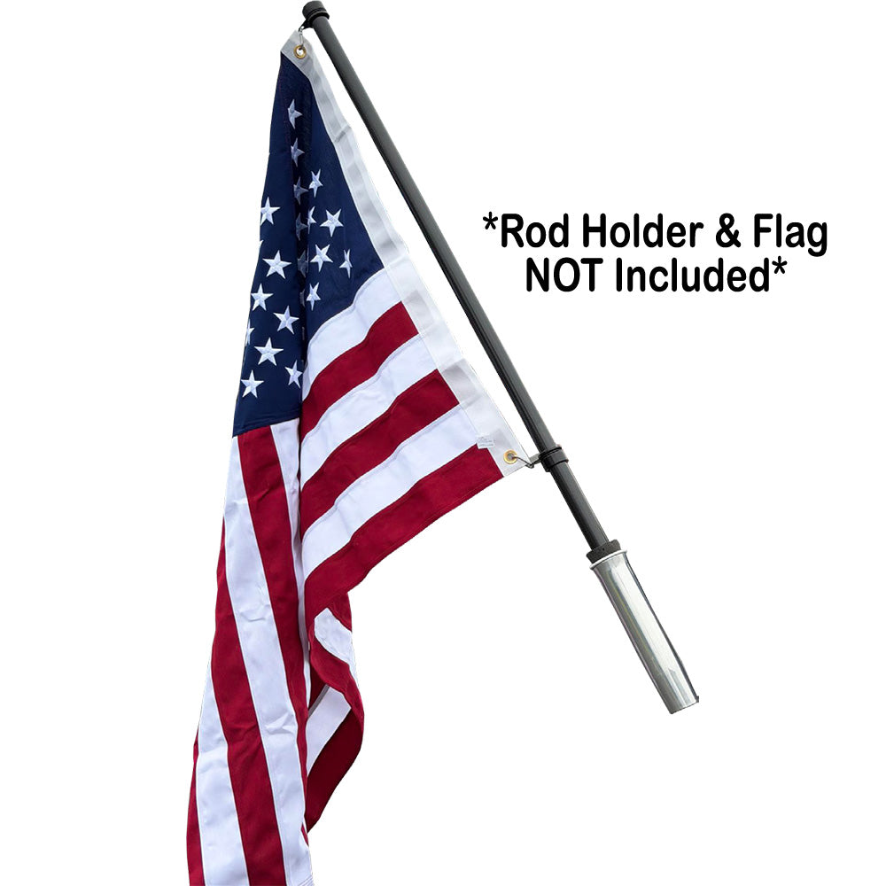 TACO Carbon Fiber Flag Pole with J-Lock System - 54"