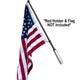 TACO Carbon Fiber Flag Pole with J-Lock System - 54"