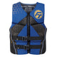 Full Throttle Men's Rapid-Dry Flex-Back Life Jacket - XL - Blue/Black