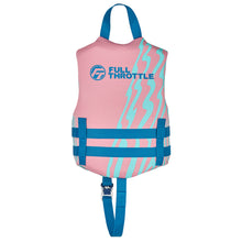 Full Throttle Child Rapid Dry Life Jacket - Pink