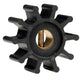 Jabsco Impeller Kit - Neoprene - 10 Blade - 2" Diameter x 7/8" Wide - Slotted Shaft Pin Drive - Brass Insert - 15/32" Shaft Diameter