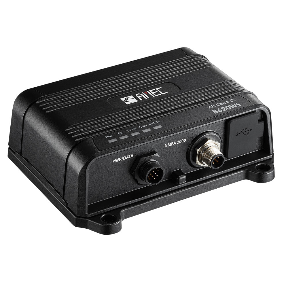 AMEC B620WS Class B AIS Transceiver with WI-FI & VHF Splitter - 2W CSTDMA, NMEA2000, NMEA 0183, USB