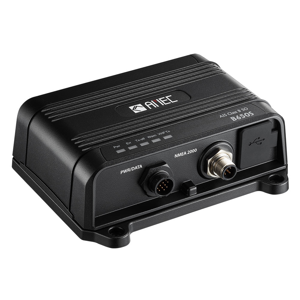 AMEC B650S Class B AIS Transceiver with VHF Antenna Splitter - 5W-SOTDMA, NMEA 2000, NMEA 0183, USB