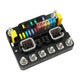 Egis MT Series 12-Position Sealed Fuse Block with Ground Busbar