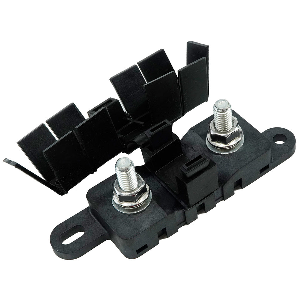 Egis Mega Fuse Block M8 Stainless Self-Locking Hardware with Black Cover