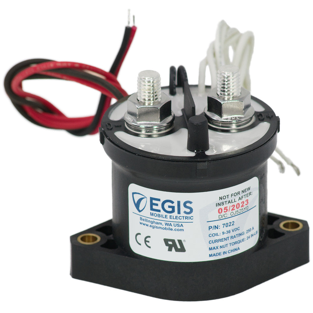 Egis Contactor 500A 12/24V with Aux Contacts