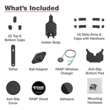 Ram Mount RAM® Quick-Grip™ Pro with Ball & Qi2 15W Wireless Charger