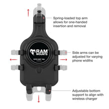 Ram Mount RAM® Quick-Grip™ Pro Phone Holder with Ball & Vibration Damper