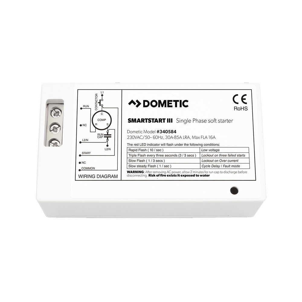 Dometic SmartStart III Single Phase Soft Starter for 115V GT10/GT16 Marine Air Conditioner