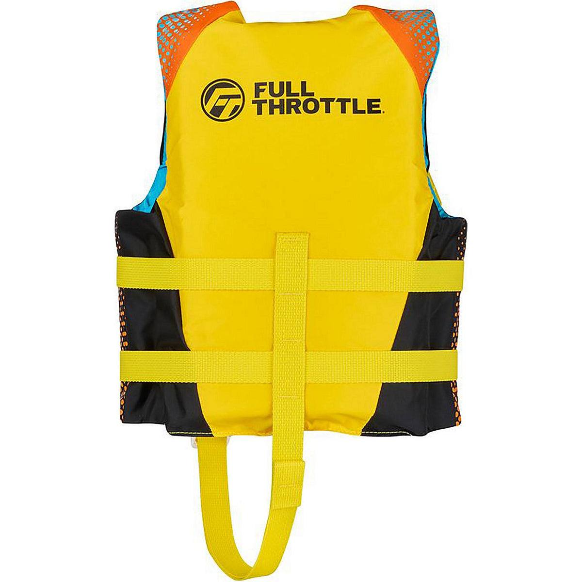 Full Throttle Nylon Life Vest, Yellow, Child, 33-55 lbs.