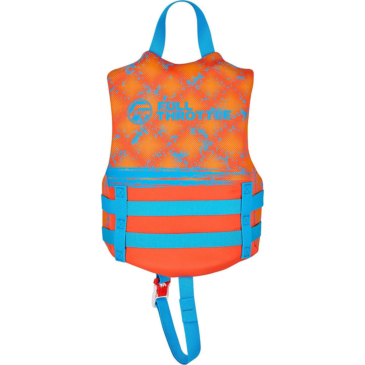 Full Throttle Rapid-Dry Life Vest, Orange, Child, 55-88 lbs.