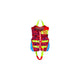 Full Throttle Rapid Dry Flex Back Life Vest, Red, Child, 33-55 lbs.