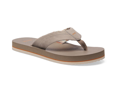 Sanuk Men's Beer Cozy IV 1173704 — 8 / Brindle