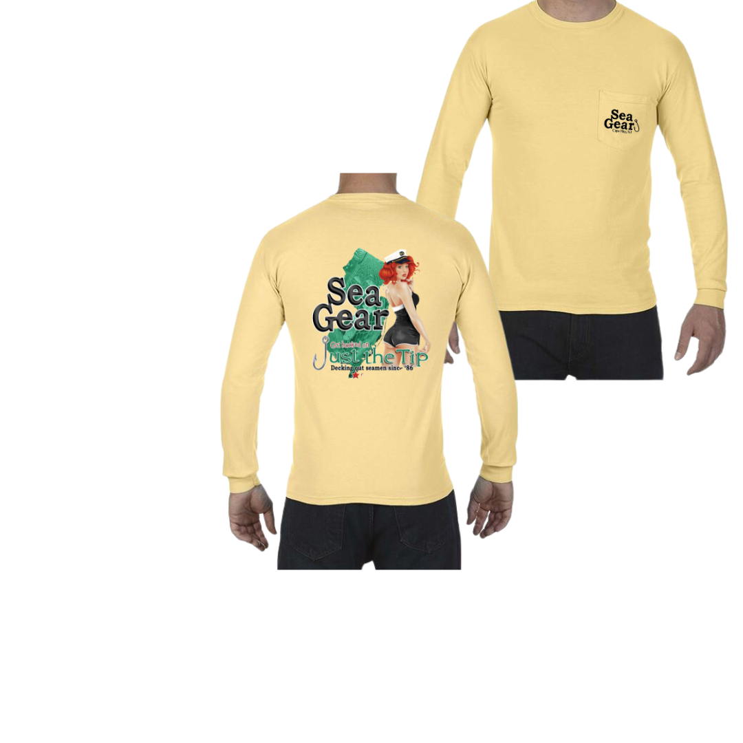 Sea Gear Apparel - Just the Tip Long Sleeve Tee