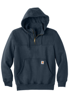 Carhartt - Rain Defender Paxton Heavyweight Hood Zip Mock Sweatshirt CT100617 / New Navy / L