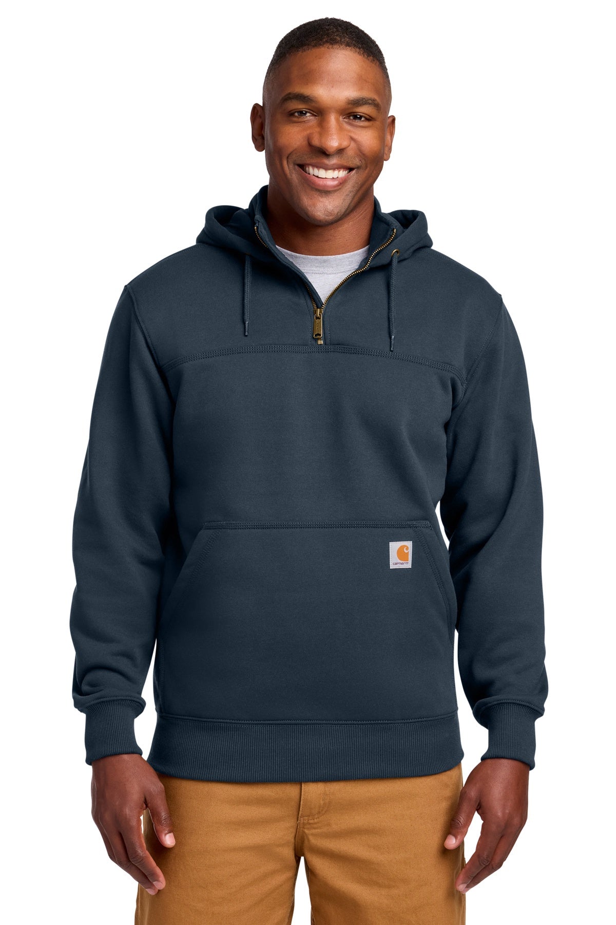 Carhartt - Rain Defender Paxton Heavyweight Hood Zip Mock Sweatshirt CT100617