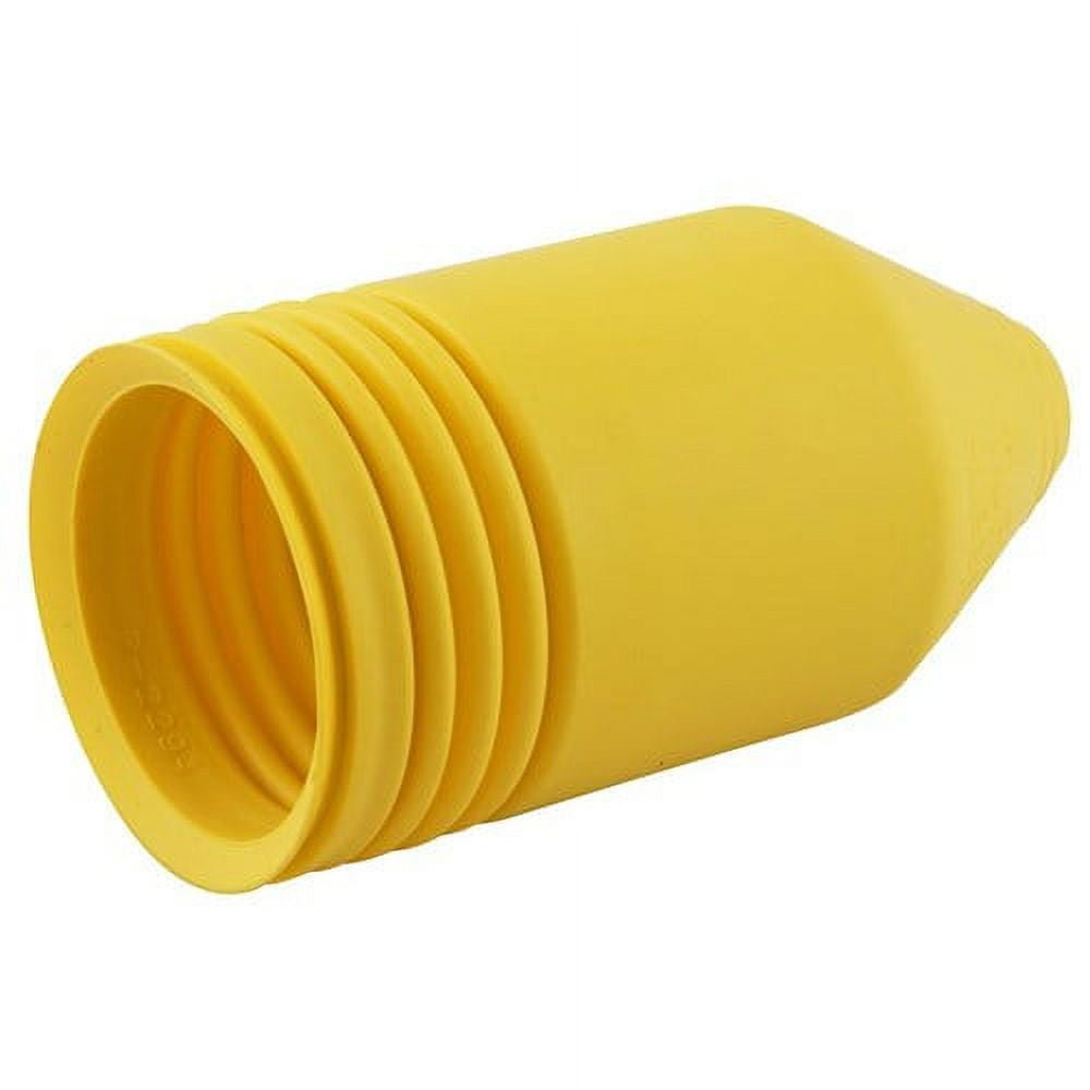 Hubbell Hub 50A Cover Male End Yellow