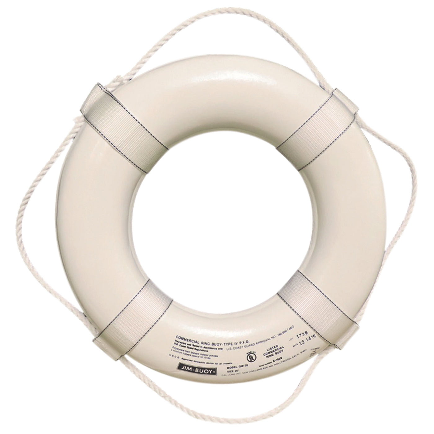 Cal June Bouy - Jim Bouy Foam Life Ring W/ Strap