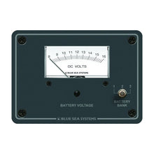 Blue Sea Systems 8015 DC Analog Voltmeter with Panel