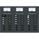 Blue Sea Systems 8084 AC Main +6 Positions/DC Main +15 Positions Toggle Circuit Breaker Panel - White Switches