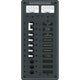 Blue Sea Systems 8074 AC Main +8 Positions Toggle Circuit Breaker Panel - White Switches