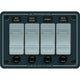 Blue Sea Systems 8262 Waterproof Panel 4 Position - Slate Grey