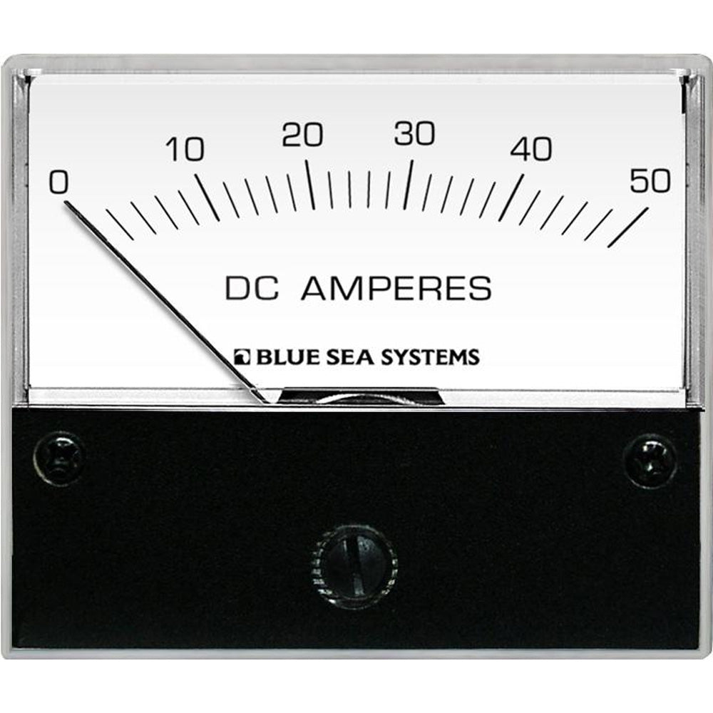 Blue Sea Systems 8022 DC Analog Ammeter - 2-3/4 Face, 0-50 AMP DC