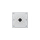 Attwood Marine 67729T Lock'N-Pin 3/4" Base Plate 7" x 7" Threaded Zinc Plated Steel